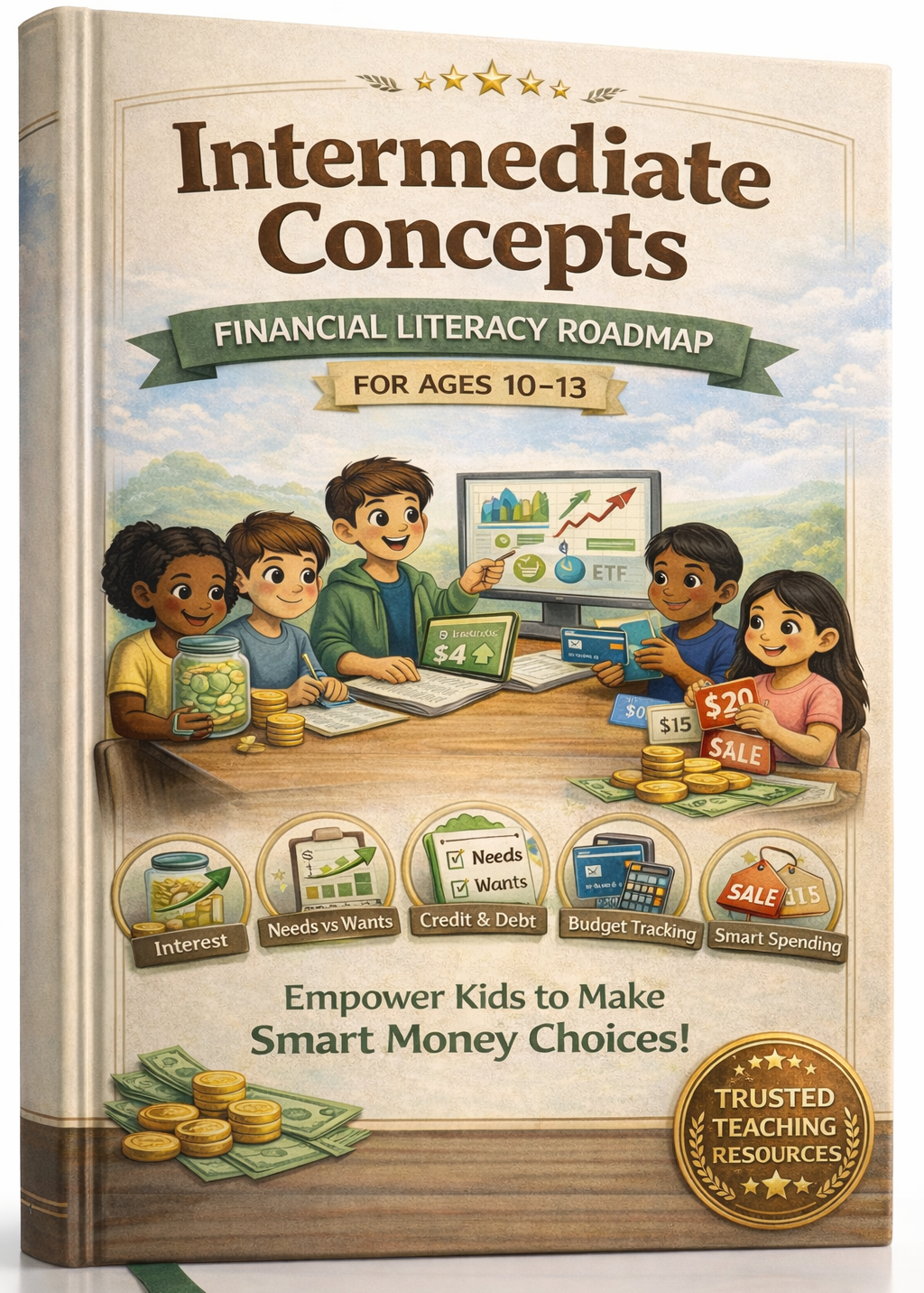 Financial Literacy Roadmap – Intermediate Concepts (Ages 10–13): Helping Pre-Teens Make Smart Money Choices in a Digital World